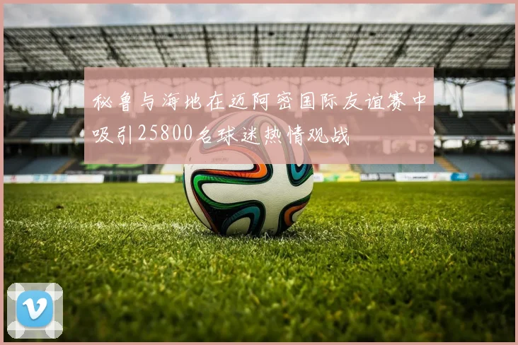 秘鲁与海地在迈阿密国际友谊赛中吸引25800名球迷热情观战